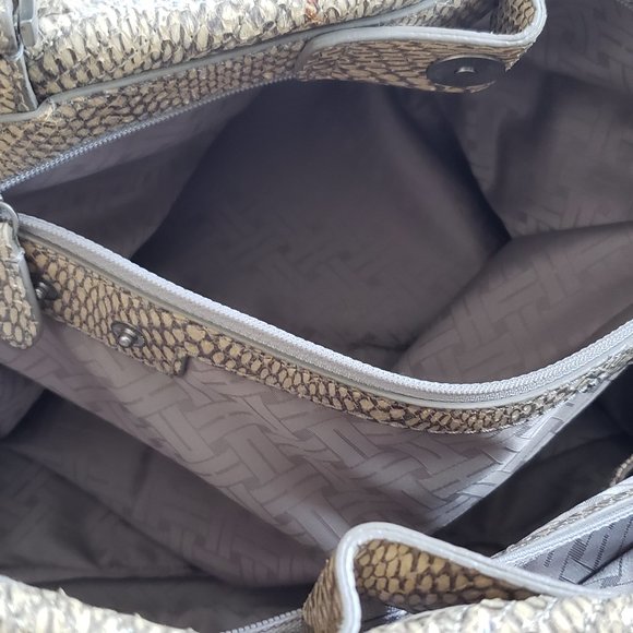 Cole Haan Yellow Snakeskin Purse - Picture 9 of 11